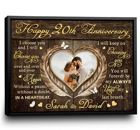 20 year wedding anniversary gift 60 photos - Astyledwedding.com