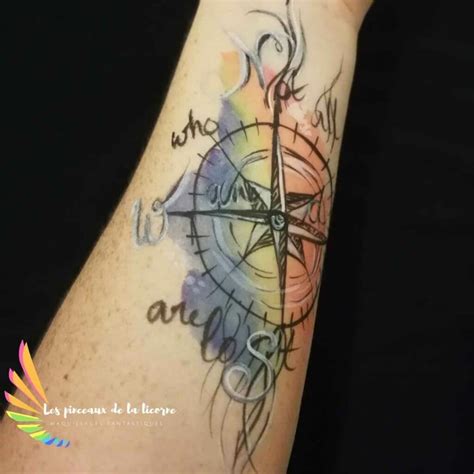 11+ Not All Those Who Wander Are Lost Tattoo Ideas That Will Blow Your Mind!