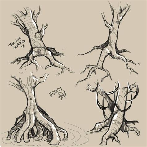 Image result for Tree Trunk Drawing