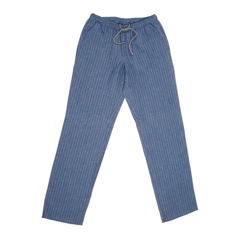 Casual Draw String Pants // Blue (46) - Designer Fashion - Touch of Modern