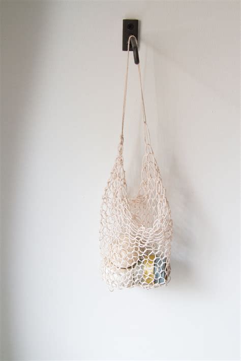 Image result for How to make a string bag