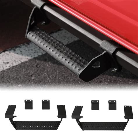 MABETT 2Pcs Running Boards Side Steps for Ford Bronco 2021 2022 2023 2024 Black Side Steps Bar ...