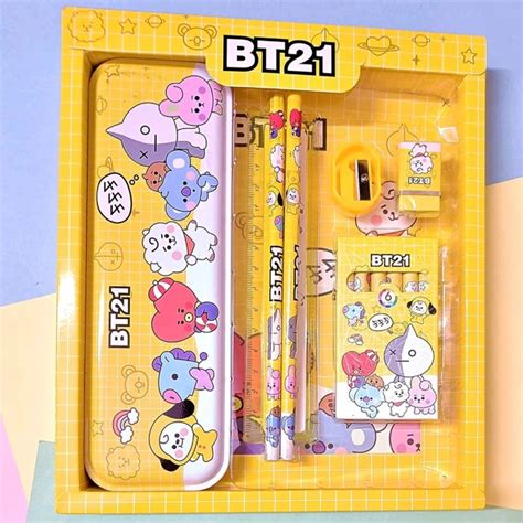 Stationery Kit for Kids - Stationery Set, Includes Metal Pencil Box ...