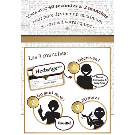 Acheter Time's Up! Harry Potter - Repos Production - Jeux de société