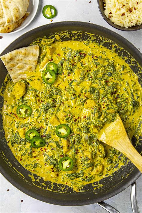 Chicken Saag - Chili Pepper Madness