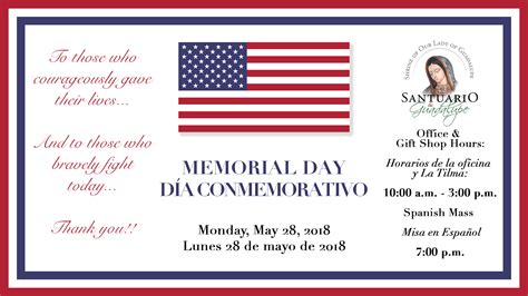 What Is Memorial Day In Spanish at Jasmine Sani blog