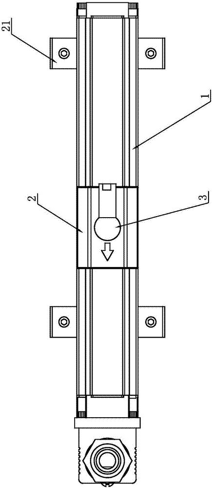 外置一体式磁致伸缩位移传感器的制作方法_2