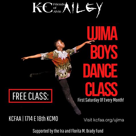 UJIMA Boys Class not date - Kansas City Friends of Alvin Ailey