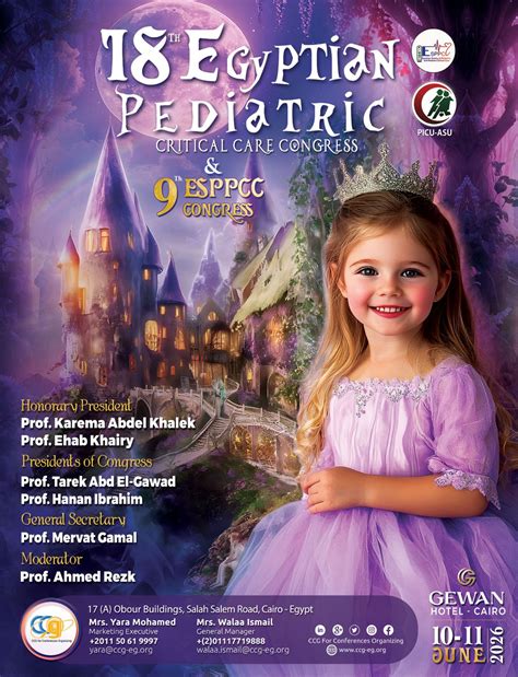 18th Egyptian Pediatric Critical Care Congress & 9th ESPPCC Congress ...