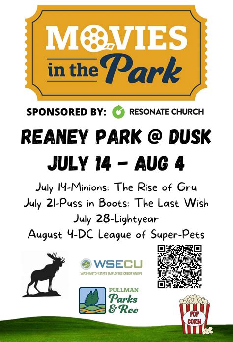 Pullman Parks and Rec Showing Minions: Rise of Gru Tomorrow – Pullman Radio