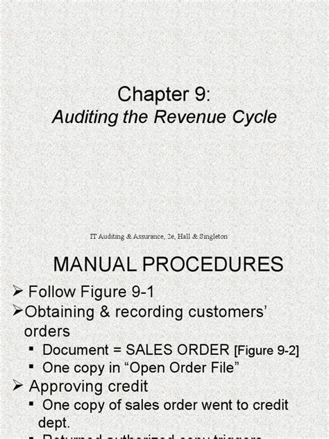 Image result for Audit Objective of Revenue Cycle Control and Test Control.pdf