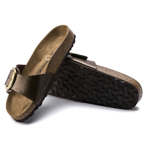 BIRKENSTOCK Madrid Big Buckle Birko-Flor Sandals - Graceful Toffee