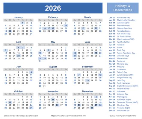 Uta Calendar Spring 2026 - Free Printable Calendar