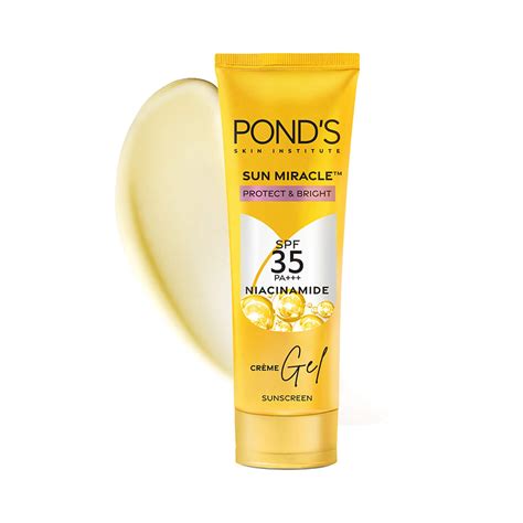 Buy Pond's Sun Miracle SPF 35 PA+++ Crème Gel Sunscreen - Protect ...
