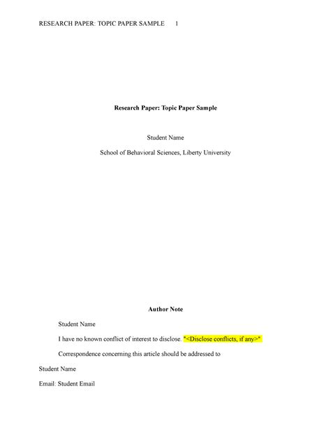 Image result for Example of a Complete Research Topic