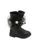 Buy Black Boots for Girls by HOPSCOTCH Online | Ajio.com
