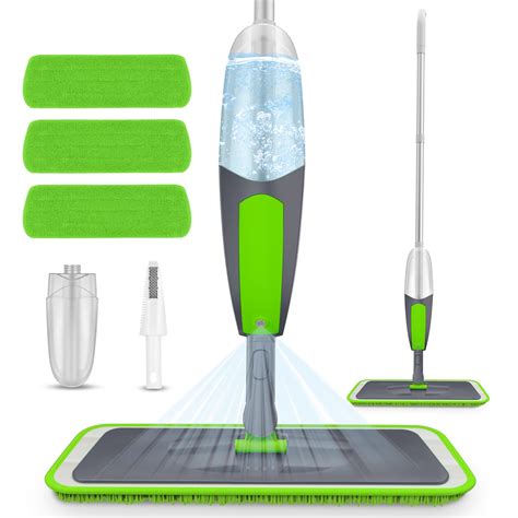ILAVCOOL Floor Mop Spray Mops For Floor Cleaning, Microfiber Mop Dry ...