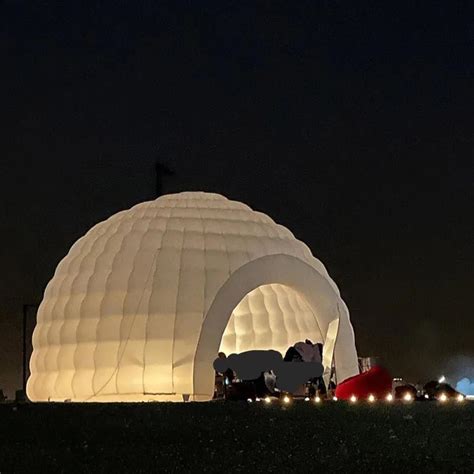 Vinfgoes Portable LED Inflatable Igloo Dome Tent Inflatable India | Ubuy