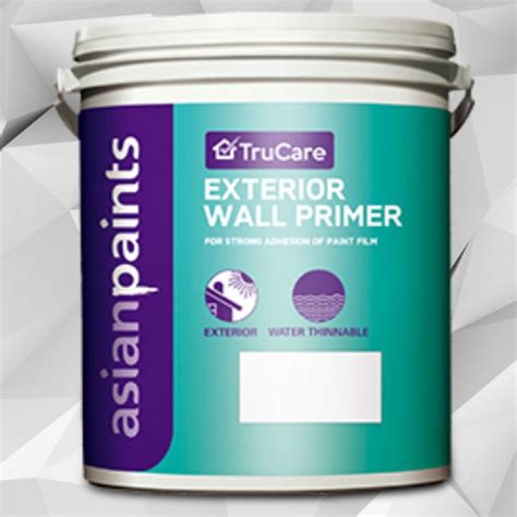 Asian Paints TRUCARE EXTERIOR PRIMER WHITE 10 LTR WHITE Emulsion Wall ...