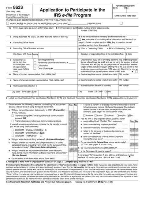 Image result for How to File 8633 Form