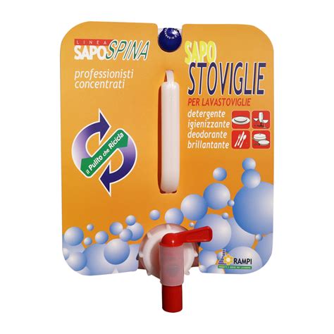 Detergente Lavavajillas Rampi STOVIGLIE 15L - Super Tintorero