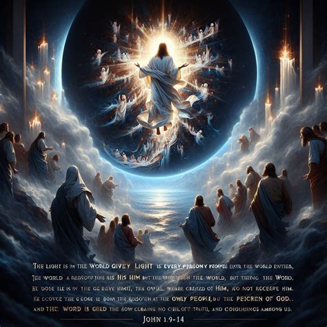 What does John 1:9-14 mean? | Bible Art