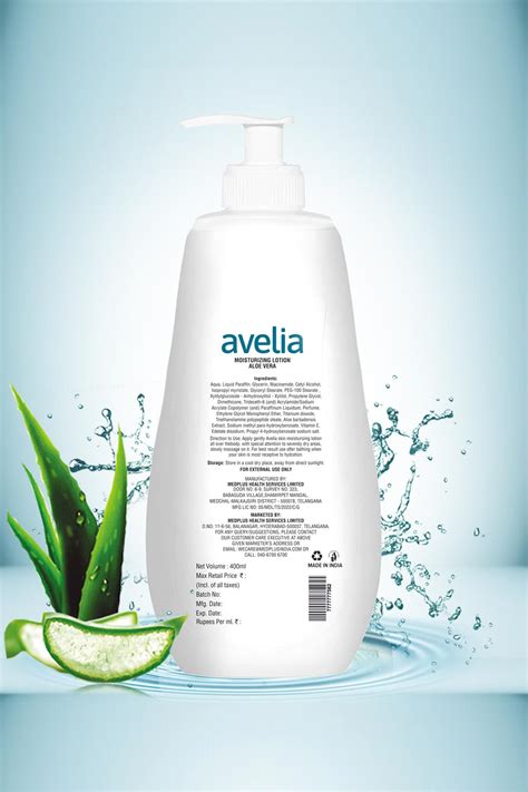 Avelia Aloe Vera Moisturizing Lotion - AloeVera (400ml) – mavenspick