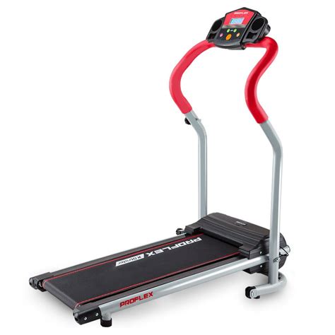 PROFLEX Electric Treadmill Compact Exercise Equipment Walking Fitness ...