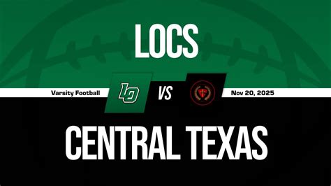 Central Texas Christian vs Live Oak Classical | Football | 11/20/2025