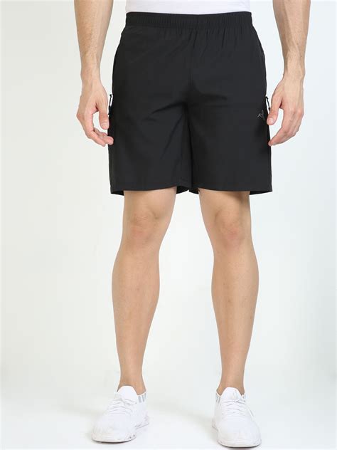 Shop Latest Black Sports Shorts For Mens Online