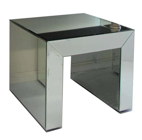 Image result for Mirrored Side Table