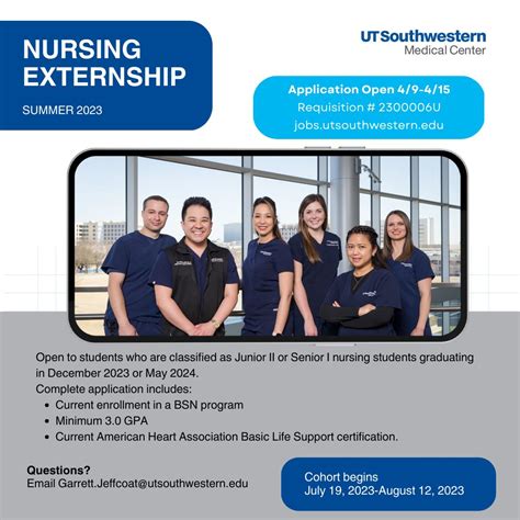 An excellent externship opportunity for student nurses! | Christi Nguyen DNP, RN, NEA-BC, CENP ...