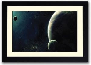 Eureka Designs Planets and Moons Fine Art Print Paper Print ...