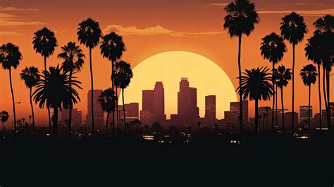Los Angeles Sunset Wallpaper