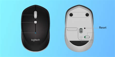 Image result for Logitech Mouse Reset Button