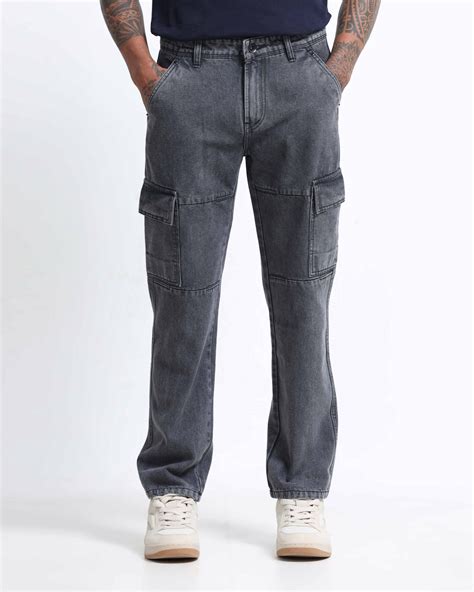 NOMAD CHARCOAL DENIM - Relaxed fit – Seematti Stores