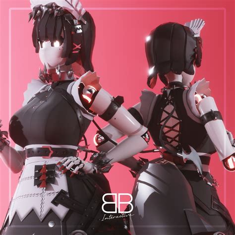 [Original 3D Model] Z3 Robot Ellen Joe Avatar for VRChat - Battle Bunny ...