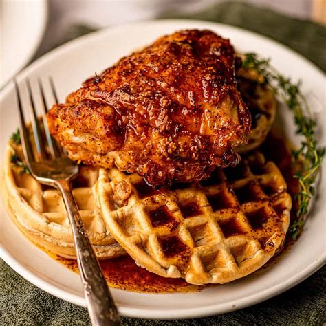 Waffles And Chicken