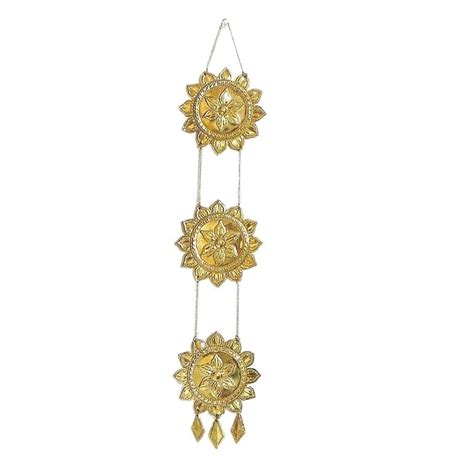 Buy MAYAPURI Brass Chand Mala for Puja, Accessory to Hang from The ...
