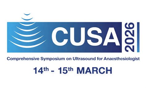 CUSA - COMPREHENSIVE SYMPOSIUM ON ULTRASOUND FOR ANAESTHESIOLOGIST