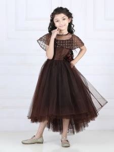 Toy Balloon Kids Girls Maxi/Full Length Party Dress Price in India ...