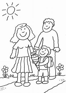 schule und familie malvorlagen text kostenlose malvorlage einschulung schulkind mit eltern schule und familie malvorlagen text kostenlose malvorlage einschulung schulkind mit eltern