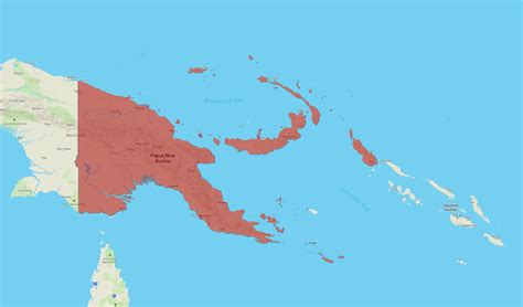 Papua New Guinea - AtlasBig.com