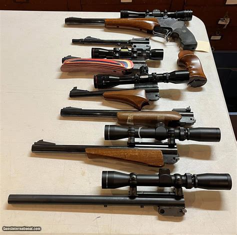 Thompson Center Contender Pistol + Barrels