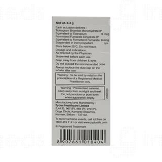 Tioform Cfc 69 Mcg Inhaler 120 Mdi - Uses, Side Effects, Dosage, Price ...