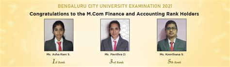 Best Colleges for M.Com in Bangalore city | Best PG colleges in Bangalore