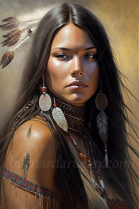 Muskogee creek native american woman digital download ai etsy – Artofit