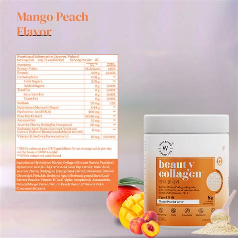 Beauty Korean Marine Collagen Peptides For Radiant Skin, Luscious Hair ...