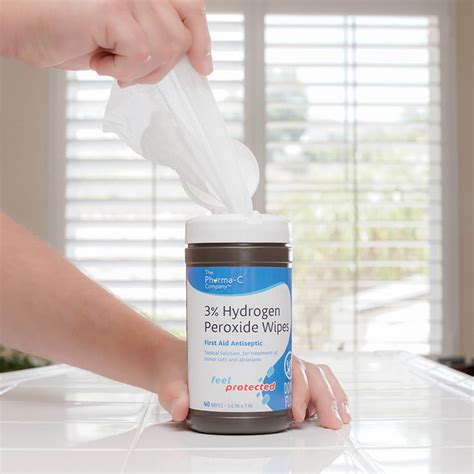 3% Hydrogen Peroxide Wipes – EuroAmerican Products
