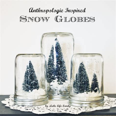 How to Make a Mason Jar Snow Globe {In 5 Minutes}